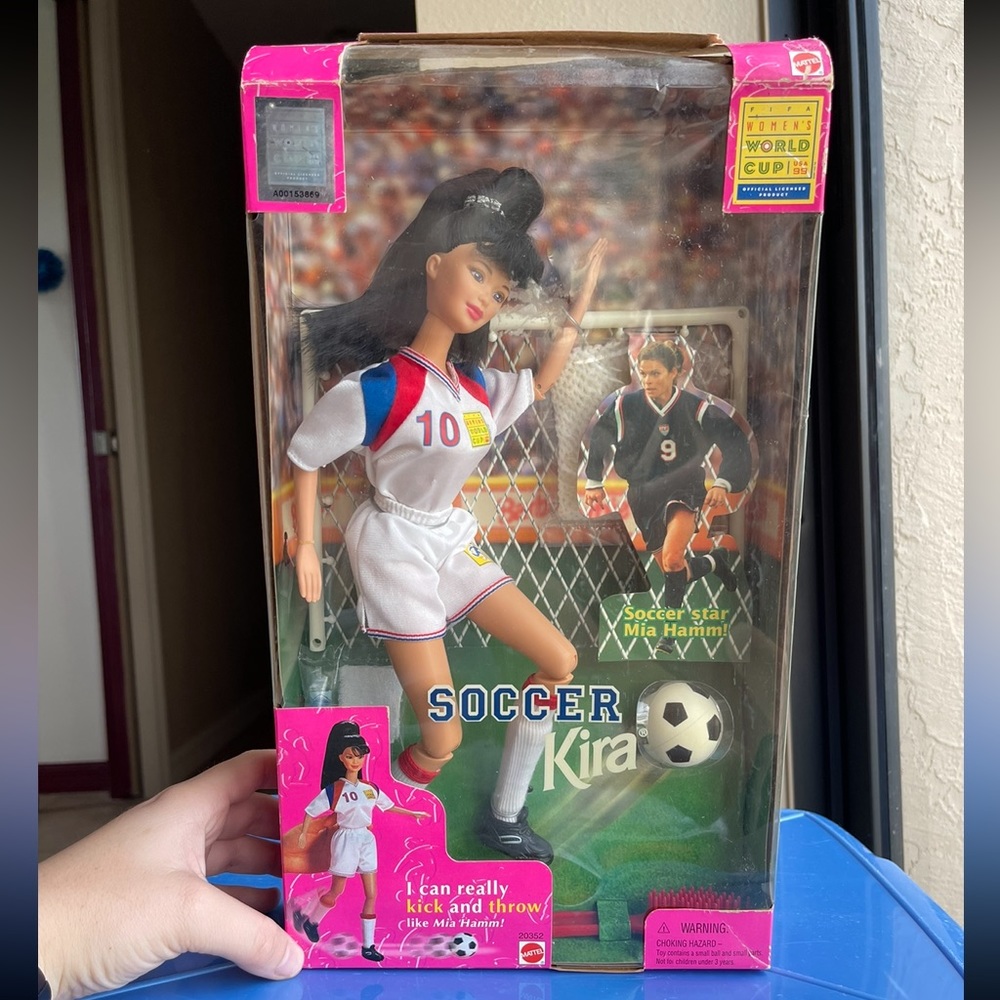 Barbie Soccer Kira 1998 Edition Womens World Cup FIFA
